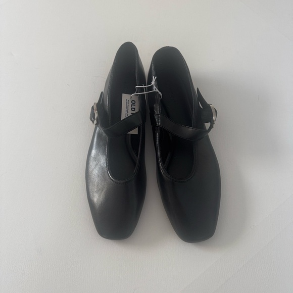 Black Flats Womens 10 Old Navy - Picture 2 of 4